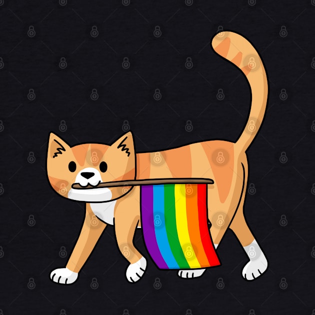 Pride Cat by Doodlecats 